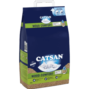 Catsan Wood Comfort Cat Litter 20ltr