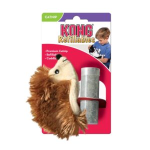 Kong Hedgehog Cat Toy (refillable cat nip)
