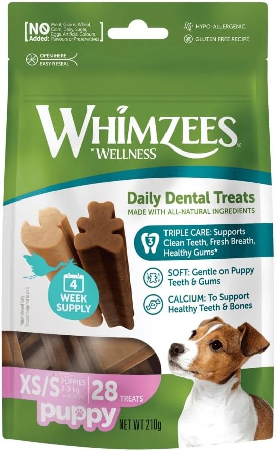 Whimzees Daily Dental Treats - Puppy XS/S