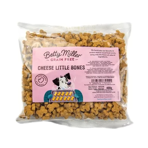 Betty Miller's Grain Free Cheese Little Bones 400g