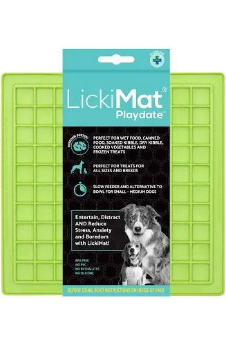 LickiMat Playdate- Green