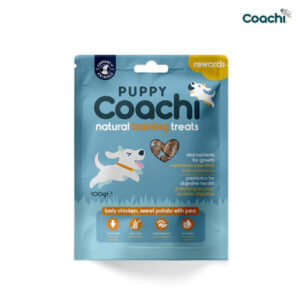 Coachi Puppy Treats Chicken Sweet Potato & Pea100g