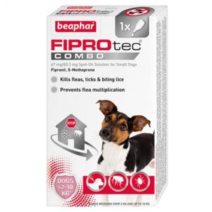 Beaphar FIPROtec COMBO Spot On for Small Dogs, 1tmnt