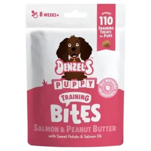 Denzels Puppy Bites Salmon and Peanut butter 100g