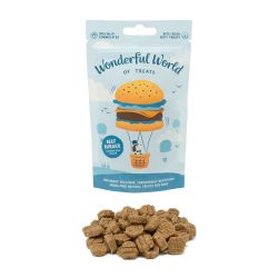 Wonderful World of Treats Beef Burgers, 50g