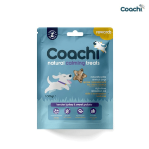 Coachi Natural calming treats (Tender turkey and sweet potato) 100g